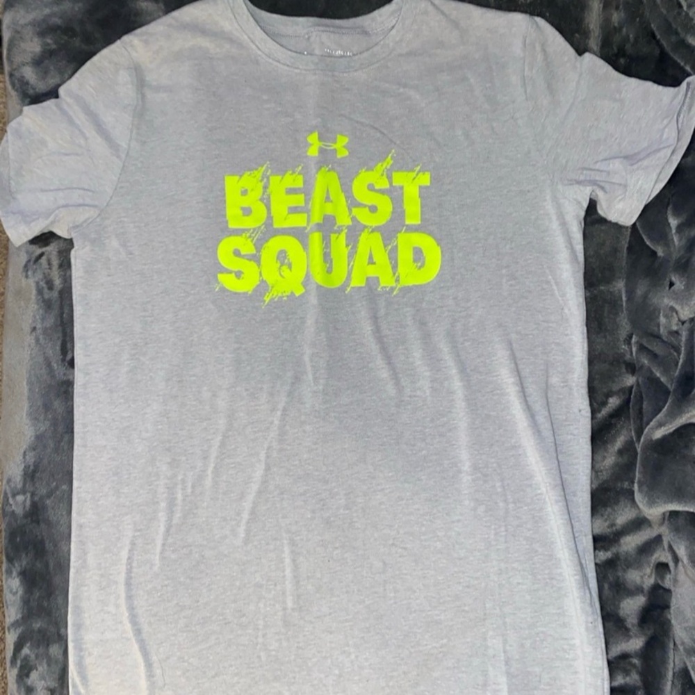 Under Armour Gray 'Beast Squad' T-Shirt